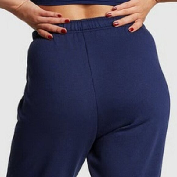 PINK VICTORIA'S SECRET MIDNIGHT BLUE/GREEN FLEECE HOODIE JACKET SZ XXL**NEW! - Picture 6 of 9